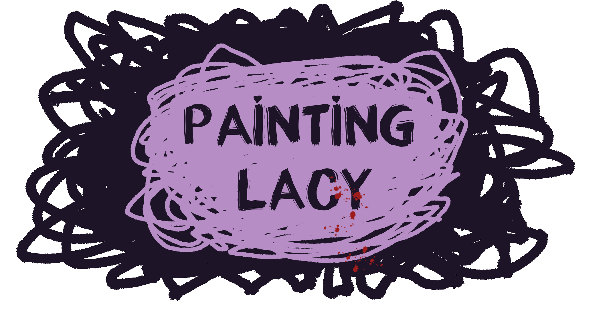Painting Lacy title banner